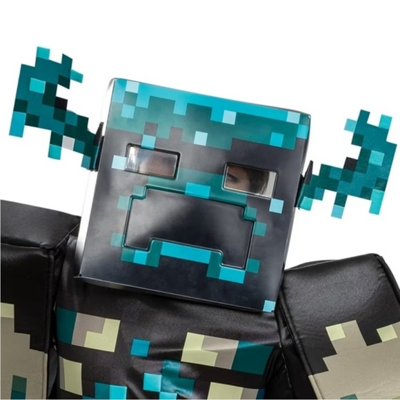 • Minecraft Warden Kids Costume, size 8/10 • - Picture 2 of 2